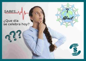 Mujer pensando ¿Que dia se celebra el 7 de abril?